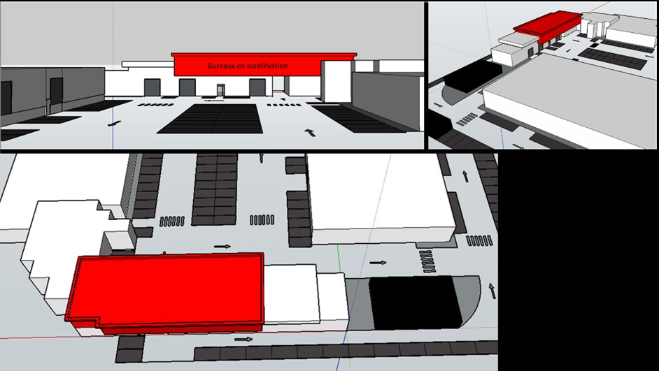 Projet de surélévation d’un bâtiment