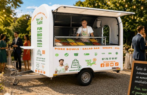 Foodtruck au centre d'affaires de Chambéry